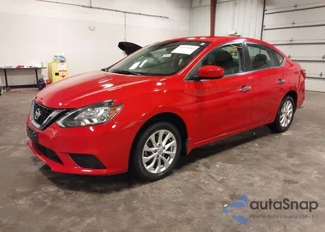 2018 Nissan Sentra Sv z USA, uszkodzony, nr VIN 3N1AB7AP1JY206084